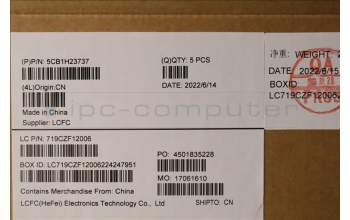 Lenovo 5CB1H23737 Tastatur inkl. Topcase ASM_GRE L82LU GREY