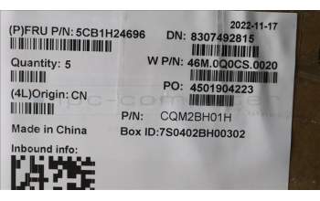 Lenovo 5CB1H24696 Tastatur inkl. Topcase ASM_GRE W 21AT SG