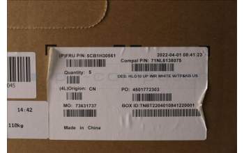 Lenovo 5CB1H30561 Tastatur inkl. Topcase ASM_ENG C 82S9 WHT