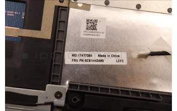 Lenovo 5CB1H43485 Tastatur inkl. Topcase spanisch L82RJ FP AG BL