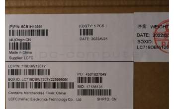 Lenovo 5CB1H43591 Tastatur inkl. Topcase ASM_UK L82RJ NFP AB