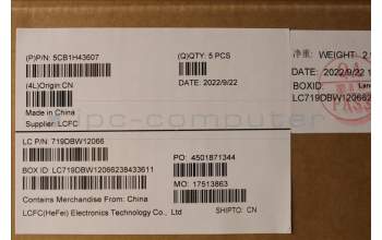 Lenovo 5CB1H43607 Tastatur inkl. Topcase ASM_HBW L82RJ NFP AB