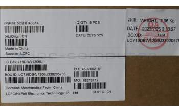 Lenovo 5CB1H43614 Tastatur inkl. Topcase ASM_EURO ENG L82RJNFPAB