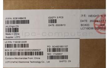 Lenovo 5CB1H68416 Tastatur inkl. Topcase schweiz L82RD CG RGB