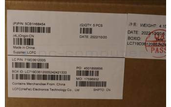 Lenovo 5CB1H68454 Tastatur inkl. Topcase ASM_BEL L82RD SG RGB