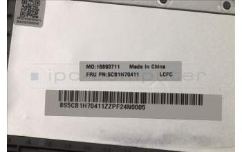 Lenovo 5CB1H70411 Tastatur inkl. Topcase ASM_POR L82R4 FPCG