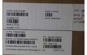 Lenovo 5CB1H70486 Tastatur inkl. Topcase ASM_NORDIC L82R4 NFPAB