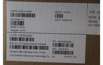 Lenovo 5CB1H70487 Tastatur inkl. Topcase ASM_BEL L82R4 NFPAB