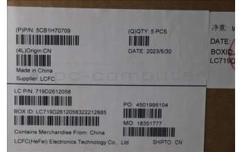 Lenovo 5CB1H70709 Tastatur inkl. Topcase ASM_UK L82R4 NFPCG