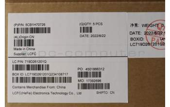 Lenovo 5CB1H70726 Tastatur inkl. Topcase ASM_HUN L82R4 NFPCG