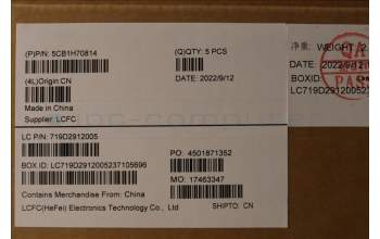 Lenovo 5CB1H70814 Tastatur inkl. Topcase ASM_HUN L82SV CG