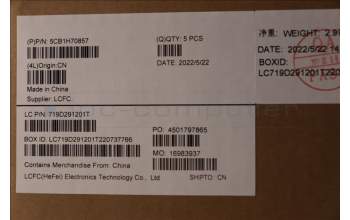 Lenovo 5CB1H70857 Tastatur inkl. Topcase schweiz L82SV SG