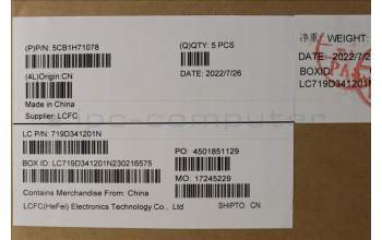 Lenovo 5CB1H71078 Tastatur inkl. Topcase ASM_ENG L82RG ST W/BU