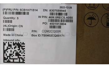 Lenovo 5CB1H71514 Tastatur inkl. Topcase ASM_FRA W 82R9 SG