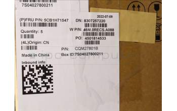 Lenovo 5CB1H71547 Tastatur inkl. Topcase deutsch W 82R9 CG BL