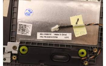 Lenovo 5CB1H72764 Tastatur inkl. Topcase ASM_UK L82RM AG_NFP_BL