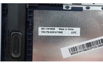 Lenovo 5CB1H77883 Tastatur inkl. Topcase ASM_UK L82RK FP AB BL