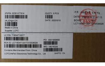 Lenovo 5CB1H77914 Tastatur inkl. Topcase französisch/arabsich L82RK FPABN