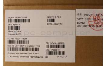 Lenovo 5CB1H78206 Tastatur inkl. Topcase ASM_FRA L82RK NFP AB BL