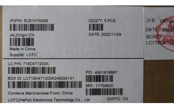 Lenovo 5CB1H78268 Tastatur inkl. Topcase ASM_EUROENGL82RKNFPAGBL