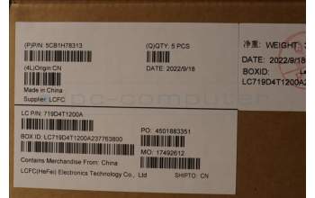 Lenovo 5CB1H78313 Tastatur inkl. Topcase ASM_NORDIC L82RK NFPAGN