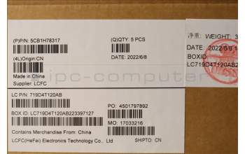 Lenovo 5CB1H78317 Tastatur inkl. Topcase schweiz L82RK NFP AG N