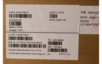 Lenovo 5CB1H78372 Tastatur inkl. Topcase deutsch L82RK NFP MB N