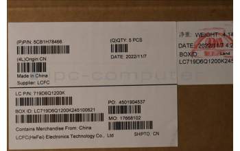 Lenovo 5CB1H78466 Tastatur inkl. Topcase deutsch L82RE SG WH