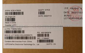 Lenovo 5CB1H78529 Tastatur inkl. Topcase ASM_HBW L82RE SG RGB