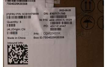 Lenovo 5CB1H79898 Tastatur inkl. Topcase ASM_NORDIC W 82R7 SG BL