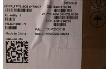 Lenovo 5CB1H79907 Tastatur inkl. Topcase französisch/arabsich W82R7 SG BL