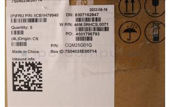 Lenovo 5CB1H79940 Tastatur inkl. Topcase ASM_ENG W 82R7 CG BL