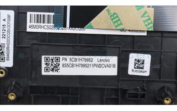 Lenovo 5CB1H79952 Tastatur inkl. Topcase ASM_RUS W 82R7 CG BL