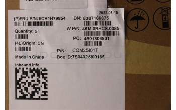 Lenovo 5CB1H79954 Tastatur inkl. Topcase deutsch W 82R7 CG BL