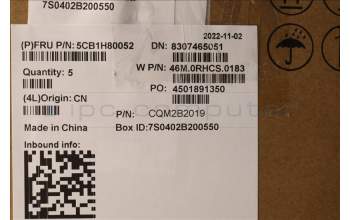 Lenovo 5CB1H80052 Tastatur inkl. Topcase ASM_HBW W 82R7 SB