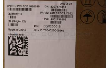 Lenovo 5CB1H80099 Tastatur inkl. Topcase schweiz W 82RA SG