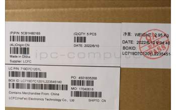 Lenovo 5CB1H80165 Tastatur inkl. Topcase ASM_ITA L82TU BU_BK