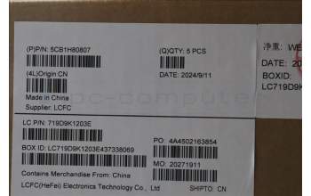 Lenovo 5CB1H80807 Tastatur inkl. Topcase ASM_HUN L82RL NFP AB U