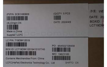 Lenovo 5CB1H80809 Tastatur inkl. Topcase ASM_BEL L82RL NFP AB U