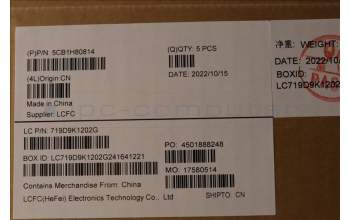 Lenovo 5CB1H80814 Tastatur inkl. Topcase ASM_CZE/SLK L82RLNFPABU