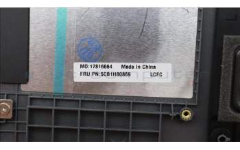 Lenovo 5CB1H80869 Tastatur inkl. Topcase ASM_HUN L82RL NFP AG U