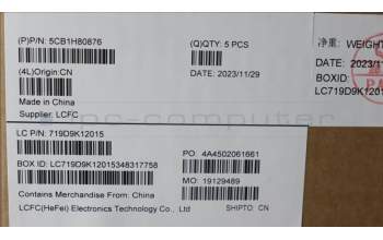 Lenovo 5CB1H80876 Tastatur inkl. Topcase ASM_CZE/SLK L82RLNFPAGU