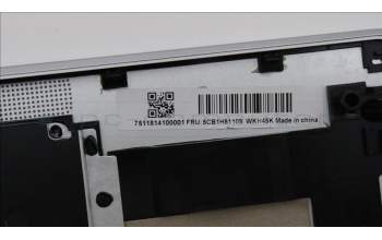 Lenovo 5CB1H81109 Tastatur inkl. TopcaseASM_SLV C82SH CloBL