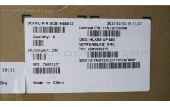 Lenovo 5CB1H88812 Tastatur inkl. Topcase ASM_GRE C21DL MGNBL