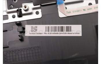 Lenovo 5CB1H89866 Tastatur inkl. TopcaseASM_FRA C82S9 E3 BLA