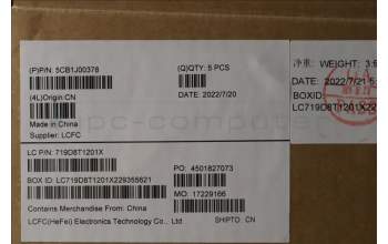 Lenovo 5CB1J00378 Tastatur inkl. Topcase ASM_ENGL82SFFP_CG_BL_PC