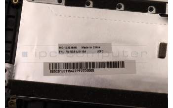 Lenovo 5CB1J01154 Tastatur inkl. Topcase ASM_HUNL82SFFP_SG_BL_ML