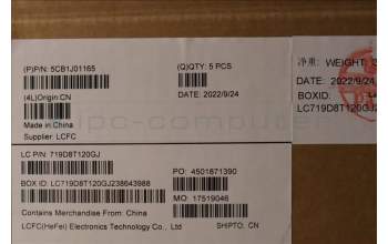 Lenovo 5CB1J01165 Tastatur inkl. Topcase schweizL82SFFP_SG_BL_ML