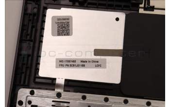 Lenovo 5CB1J01169 Tastatur inkl. Topcase ASM_UKL82SFFP_SG_BL_ML