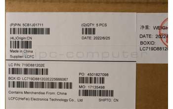 Lenovo 5CB1J01711 Tastatur inkl. Topcase ASM_ENG L82QC NFP_CG